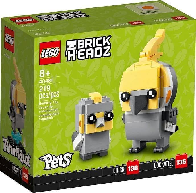 LEGO Valk parkiet 40481 Brickheadz LEGO BRICKHEADZ @ 2TTOYS | Official LEGO shop😊🥰 LEGO €. 17.49