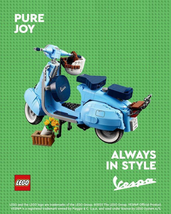 LEGO Vespa 125 Piaggio Scooter 10298 Icons LEGO CREATOR EXPERT @ 2TTOYS | Official LEGO shop😊🥰 LEGO €. 84.99