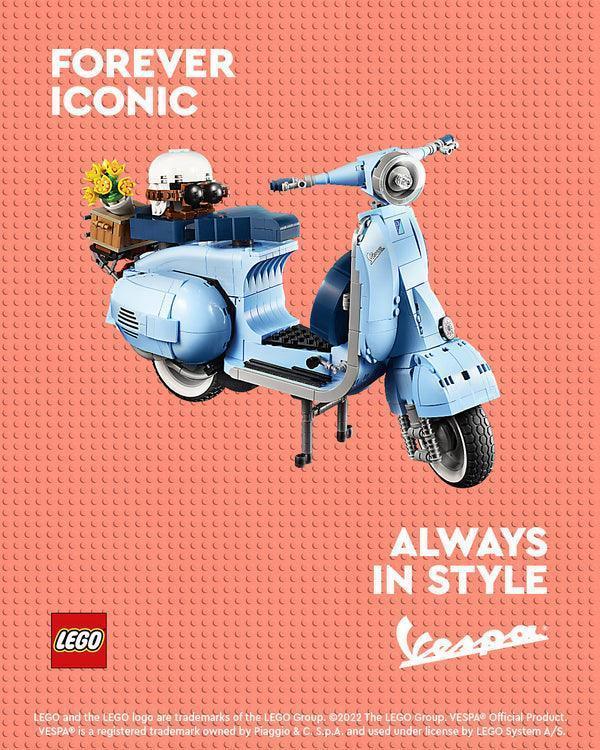 LEGO Vespa 125 Piaggio Scooter 10298 Icons (USED) LEGO CREATOR EXPERT @ 2TTOYS LEGO €. 69.99