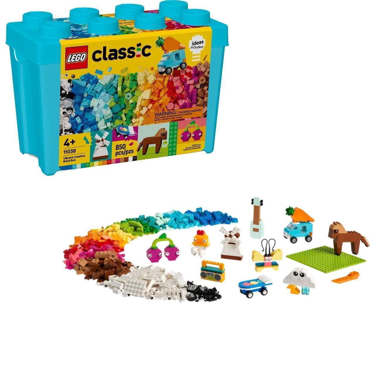 LEGO Vibrant Creative Brick Box 11038 Classic LEGO CLASSIC @ 2TTOYS | Official LEGO shop😊🥰 LEGO €. 59.99