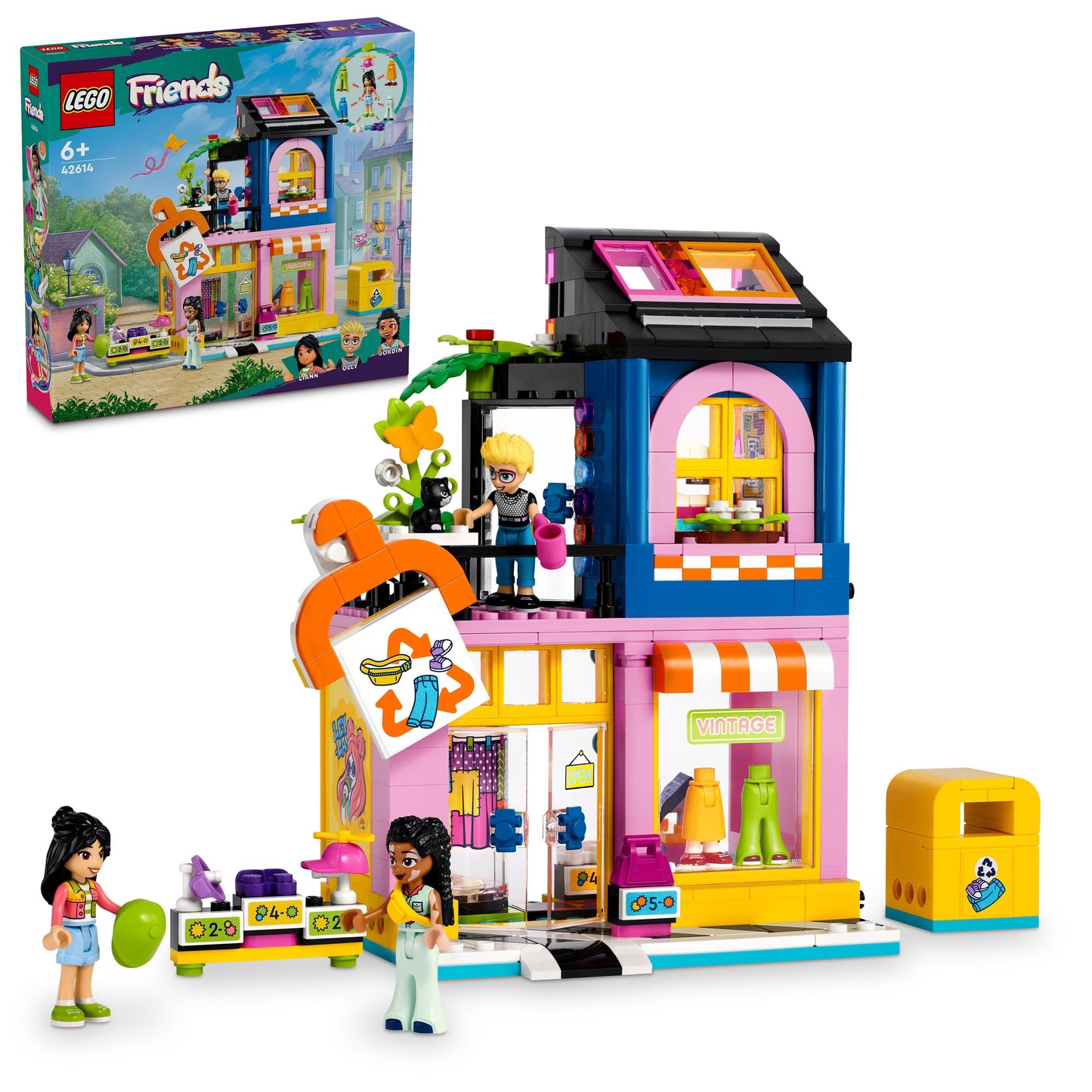 LEGO Vintage kleding winkel 42614 Friends LEGO FRIENDS @ 2TTOYS LEGO €. 33.99