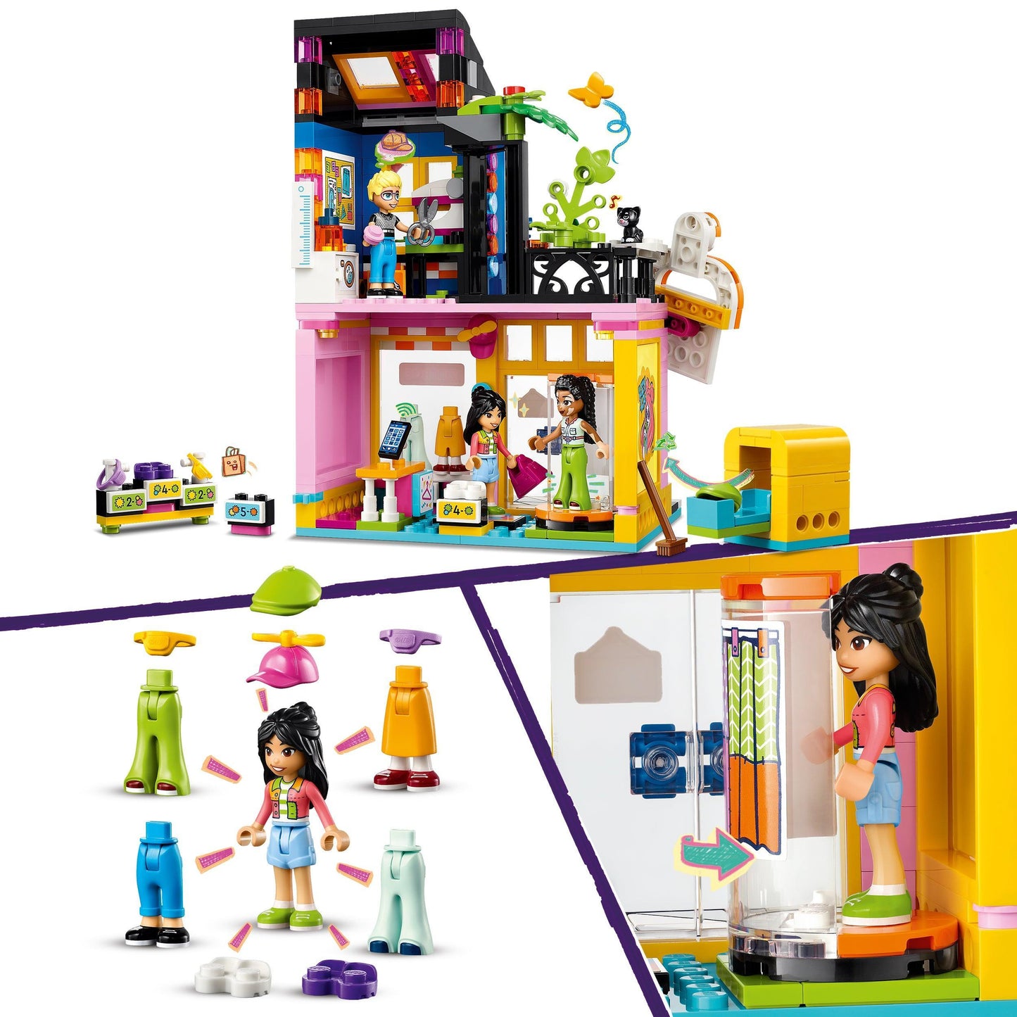 LEGO Vintage kleding winkel 42614 Friends LEGO FRIENDS @ 2TTOYS LEGO €. 33.99