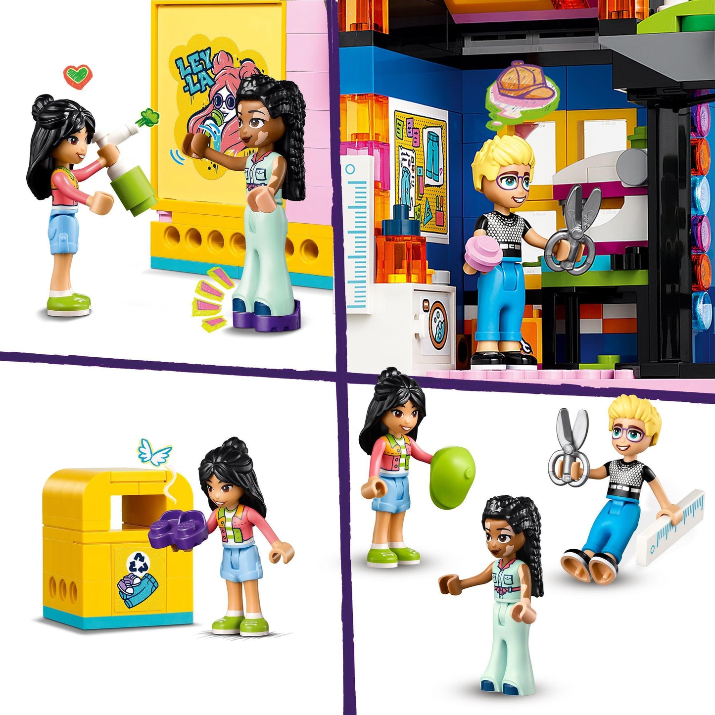 LEGO Vintage kleding winkel 42614 Friends LEGO FRIENDS @ 2TTOYS LEGO €. 33.99