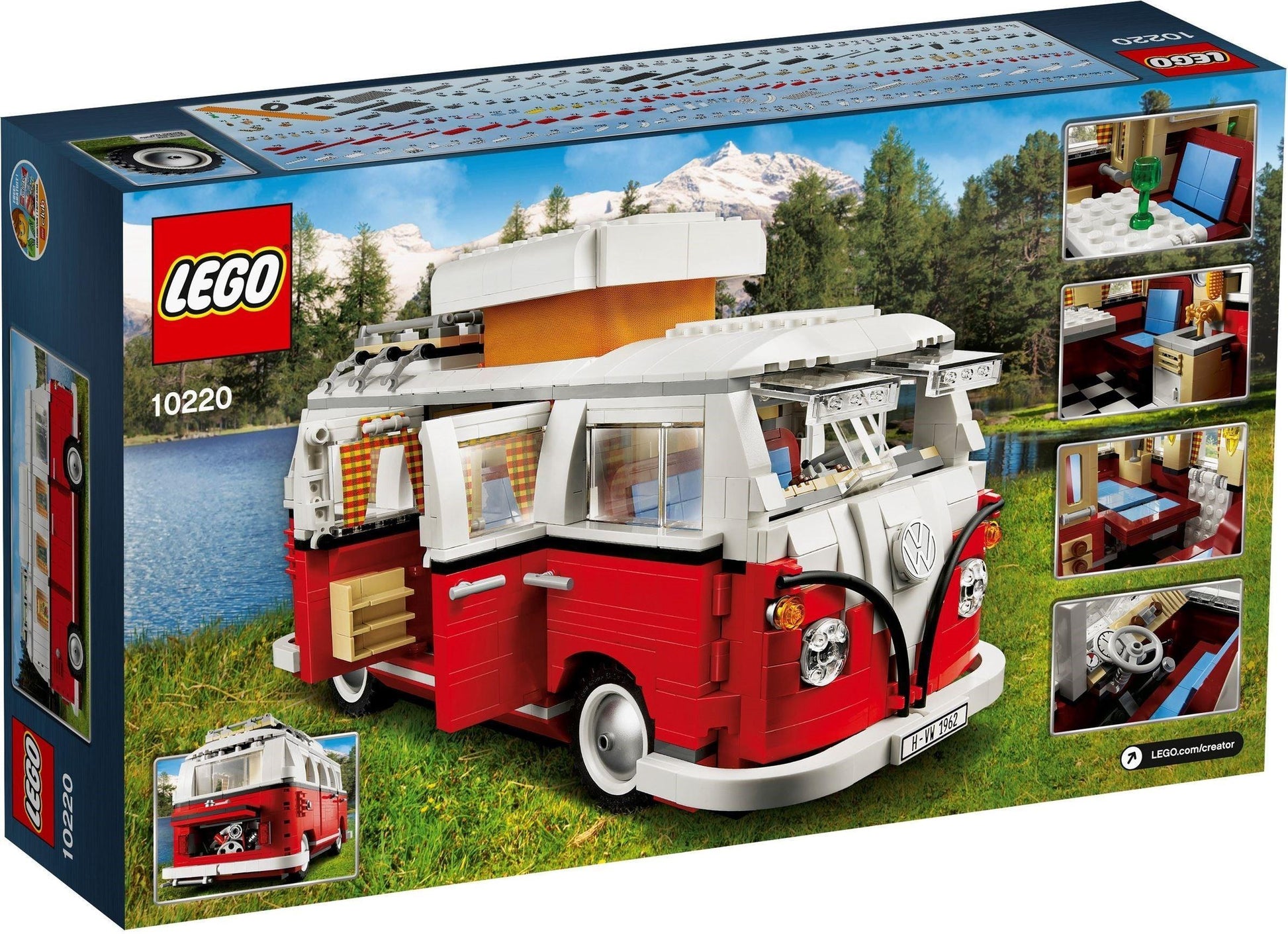 LEGO Volkswagen Transporter Camper Van T1 10220 Creator Expert LEGO CREATOR EXPERT @ 2TTOYS LEGO €. 249.99