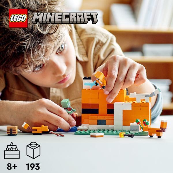 LEGO Vossenhut 21178 Minecraft LEGO MINECRAFT @ 2TTOYS LEGO €. 16.98