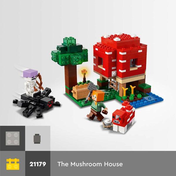 LEGO Vossenhut 21178 Minecraft LEGO MINECRAFT @ 2TTOYS LEGO €. 16.98