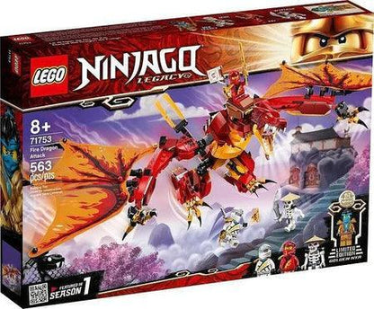 LEGO Vuur draak aanval 71753 Ninjago LEGO NINJAGO @ 2TTOYS | Official LEGO shop😊🥰 LEGO €. 49.99