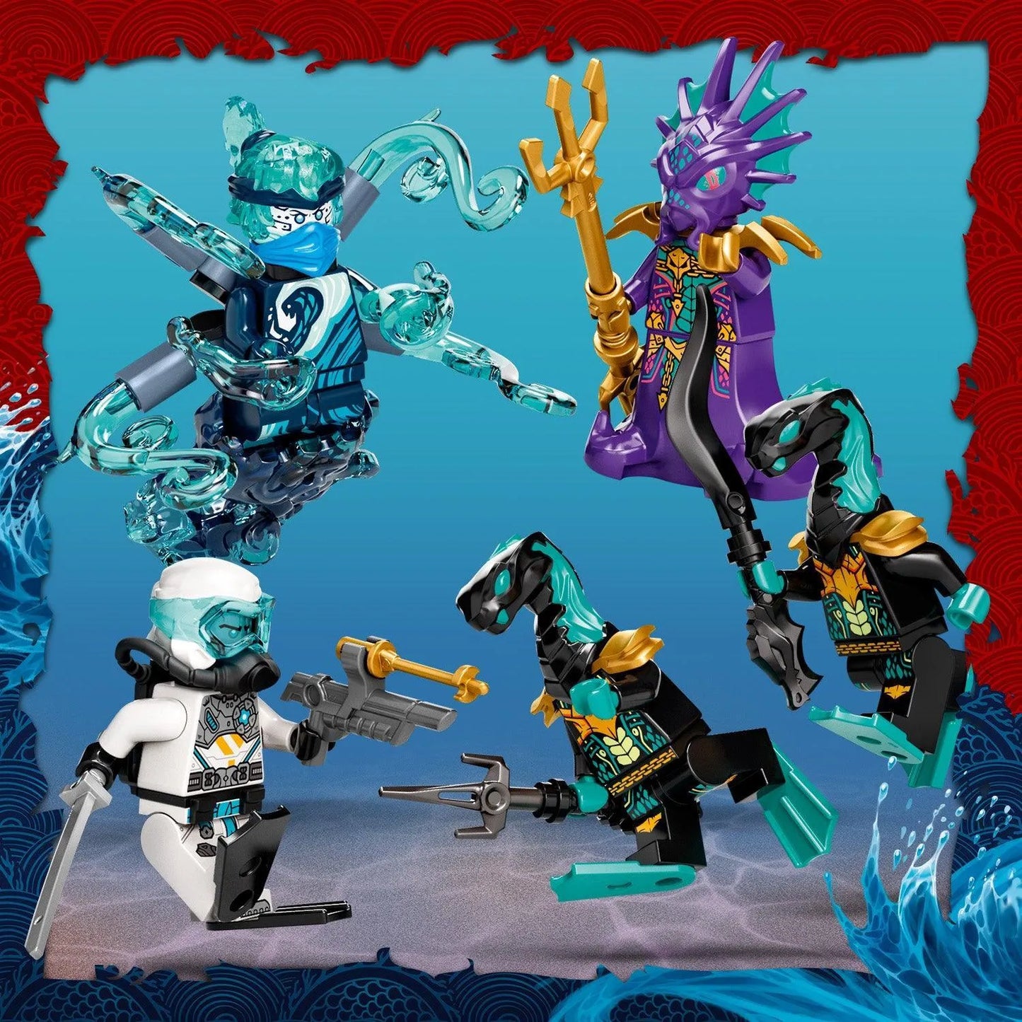 LEGO Water draak 71754 Ninjago LEGO NINJAGO @ 2TTOYS | Official LEGO shop😊🥰 LEGO €. 89.99