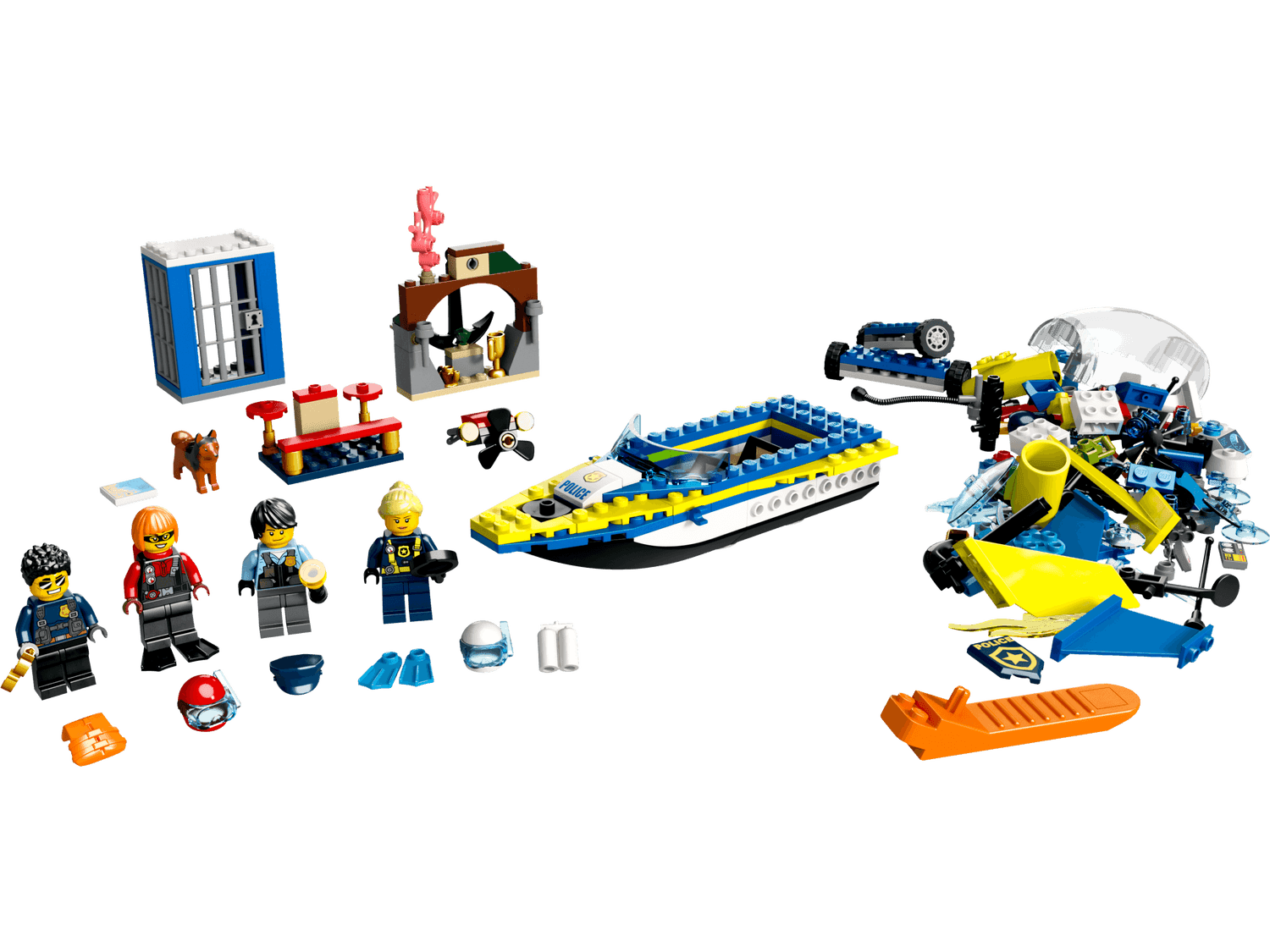 LEGO Water Police Detective Missions 60355 City LEGO CITY @ 2TTOYS LEGO €. 29.99