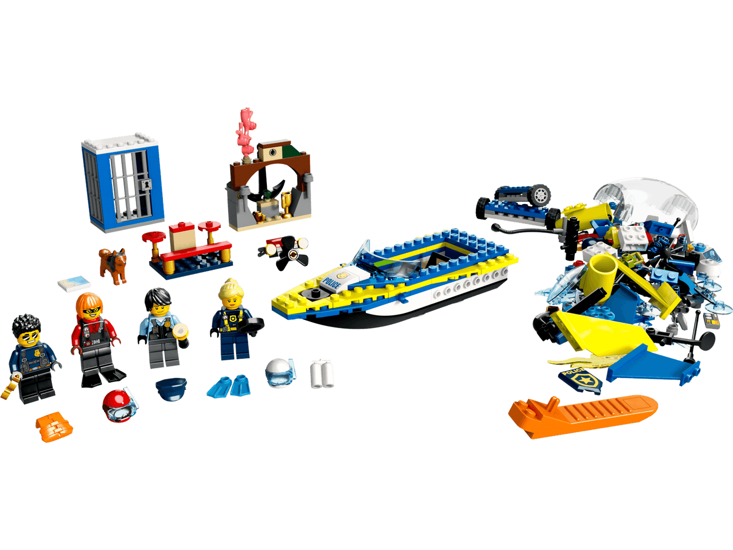 LEGO Water politie detective missie 60355 City LEGO CITY POLITIE @ 2TTOYS LEGO €. 25.48