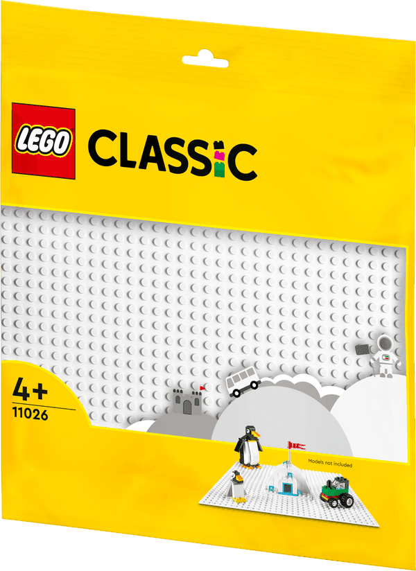 LEGO White Baseplate 11026 Classic LEGO CLASSIC @ 2TTOYS LEGO €. 7.64