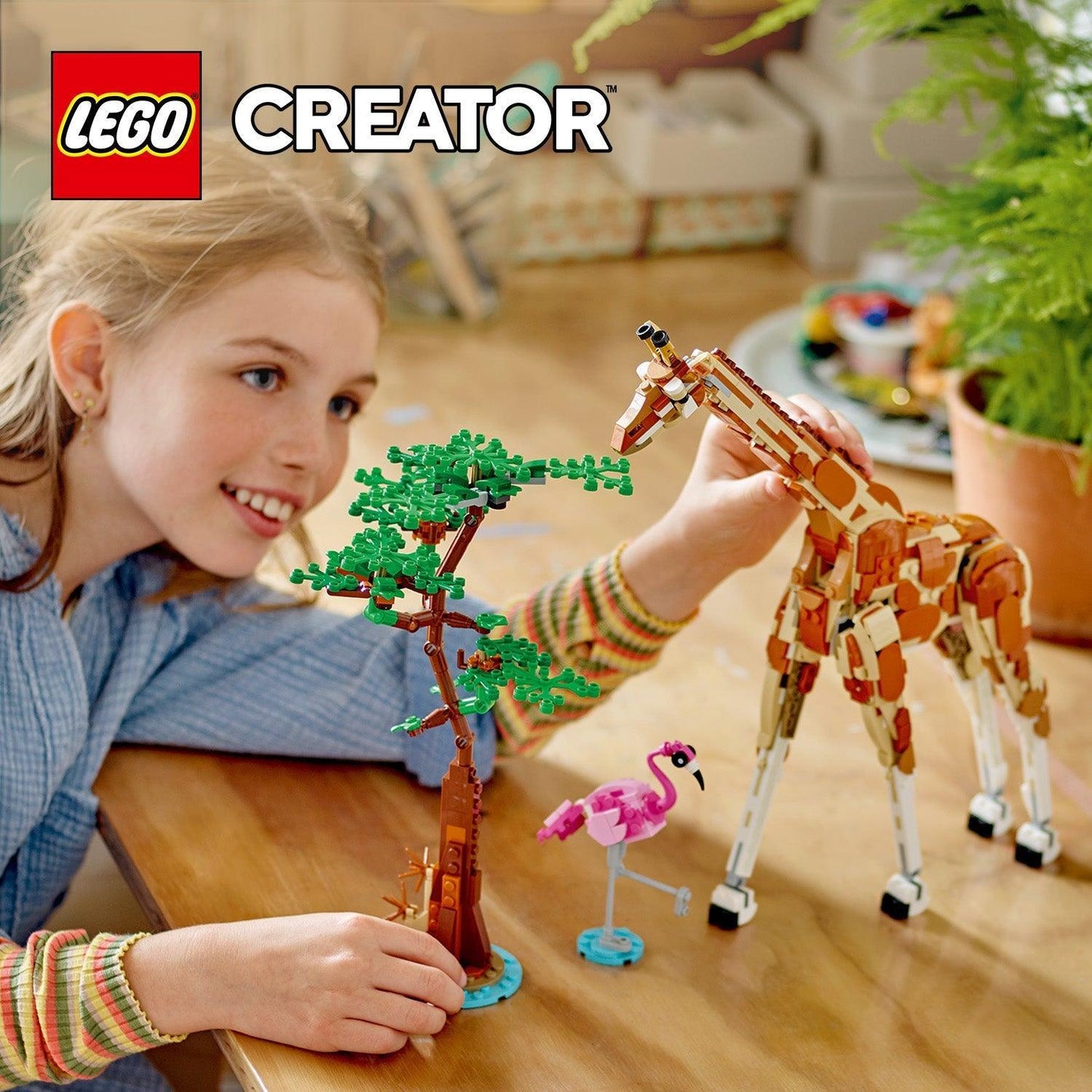 LEGO Wild Safari Animals 31150 Creator 3 in 1 LEGO CREATOR 3 IN 1 @ 2TTOYS LEGO €. 64.99