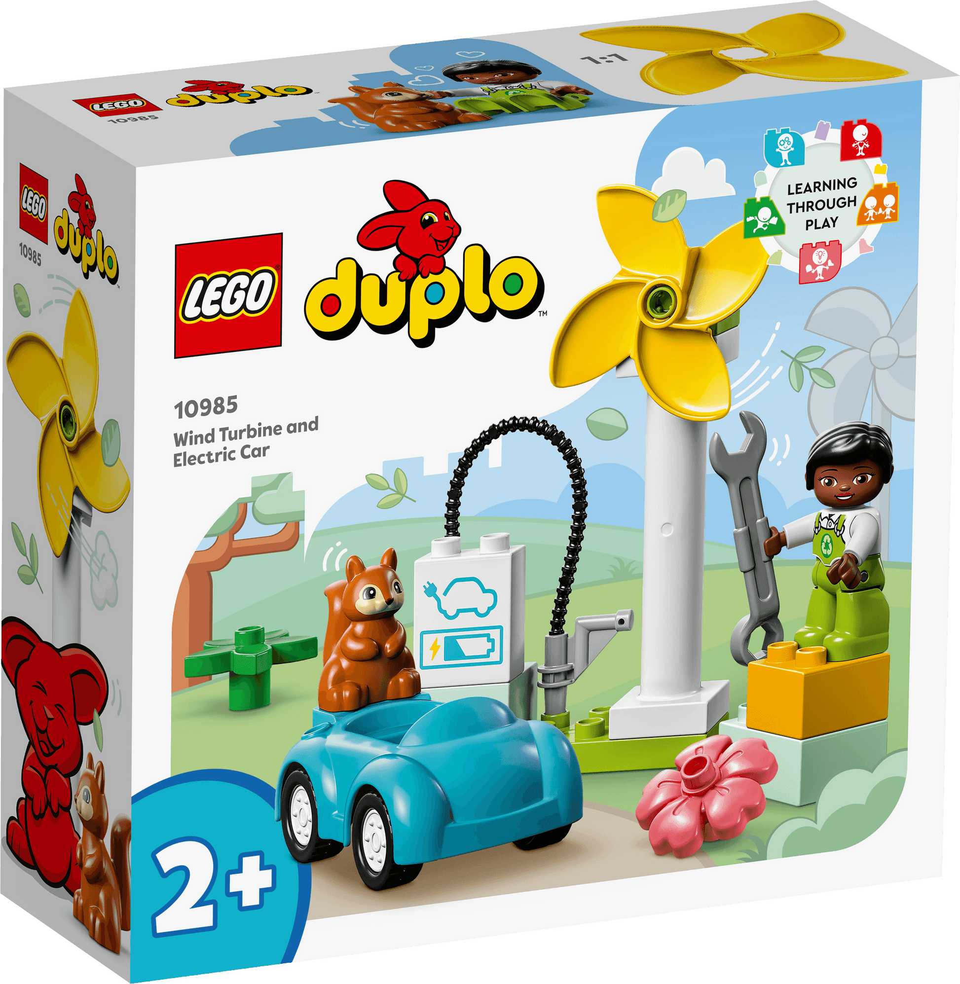 LEGO Wind Turbine and Electric Car 10985 DUPLO @ 2TTOYS | Official LEGO shop😊🥰 LEGO €. 9.99