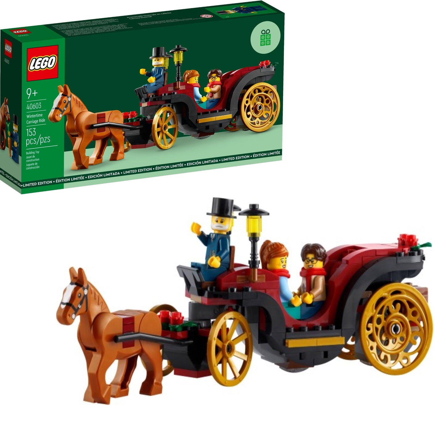 LEGO Winterse koetstocht 40603 Creator LEGO CREATOR @ 2TTOYS | Official LEGO shop😊🥰 LEGO €. 9.99