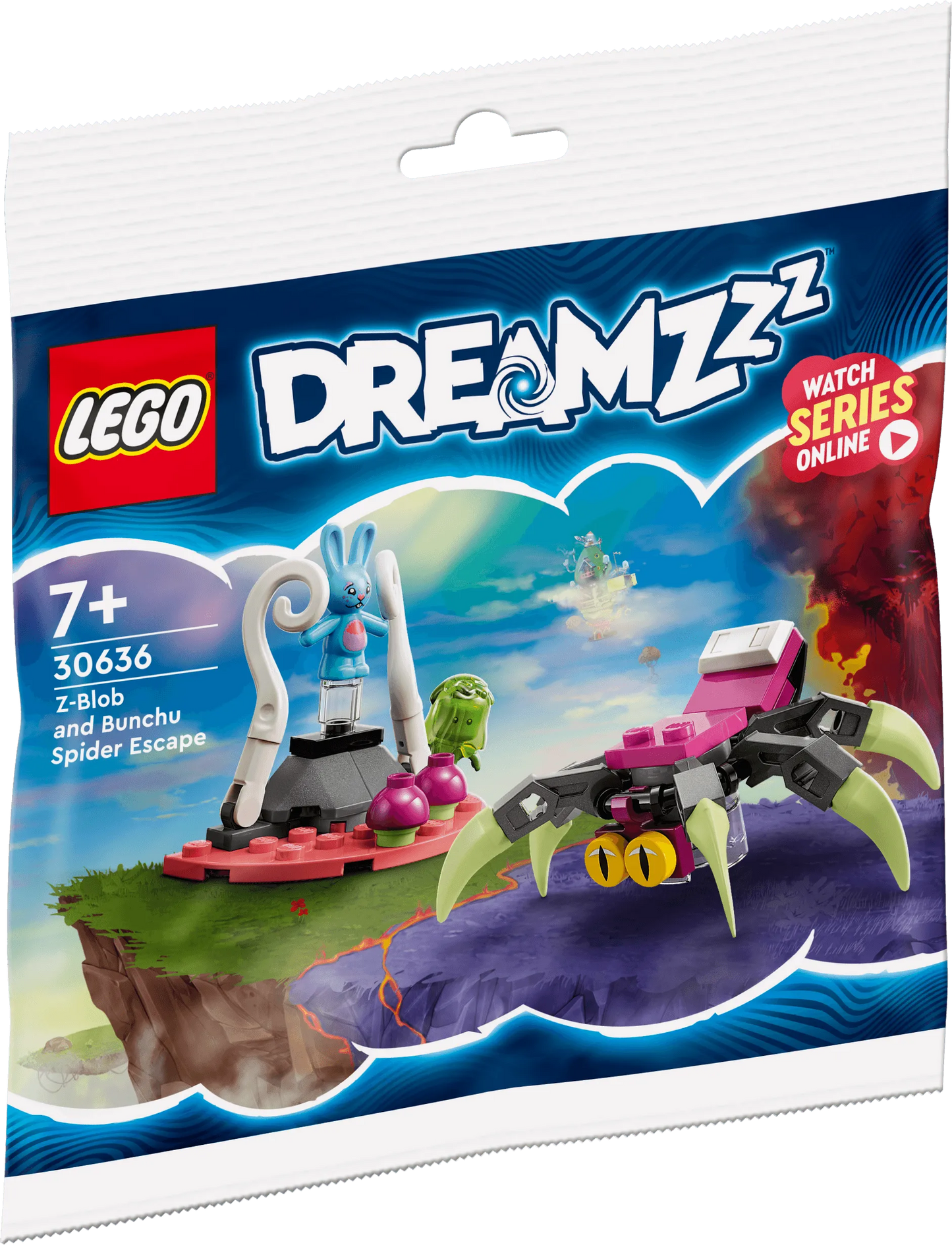 LEGO Z-Blob en Bunchu spinontsnapping 30636 Dreamzzz LEGO @ 2TTOYS | Official LEGO shop😊🥰 LEGO €. 4.99