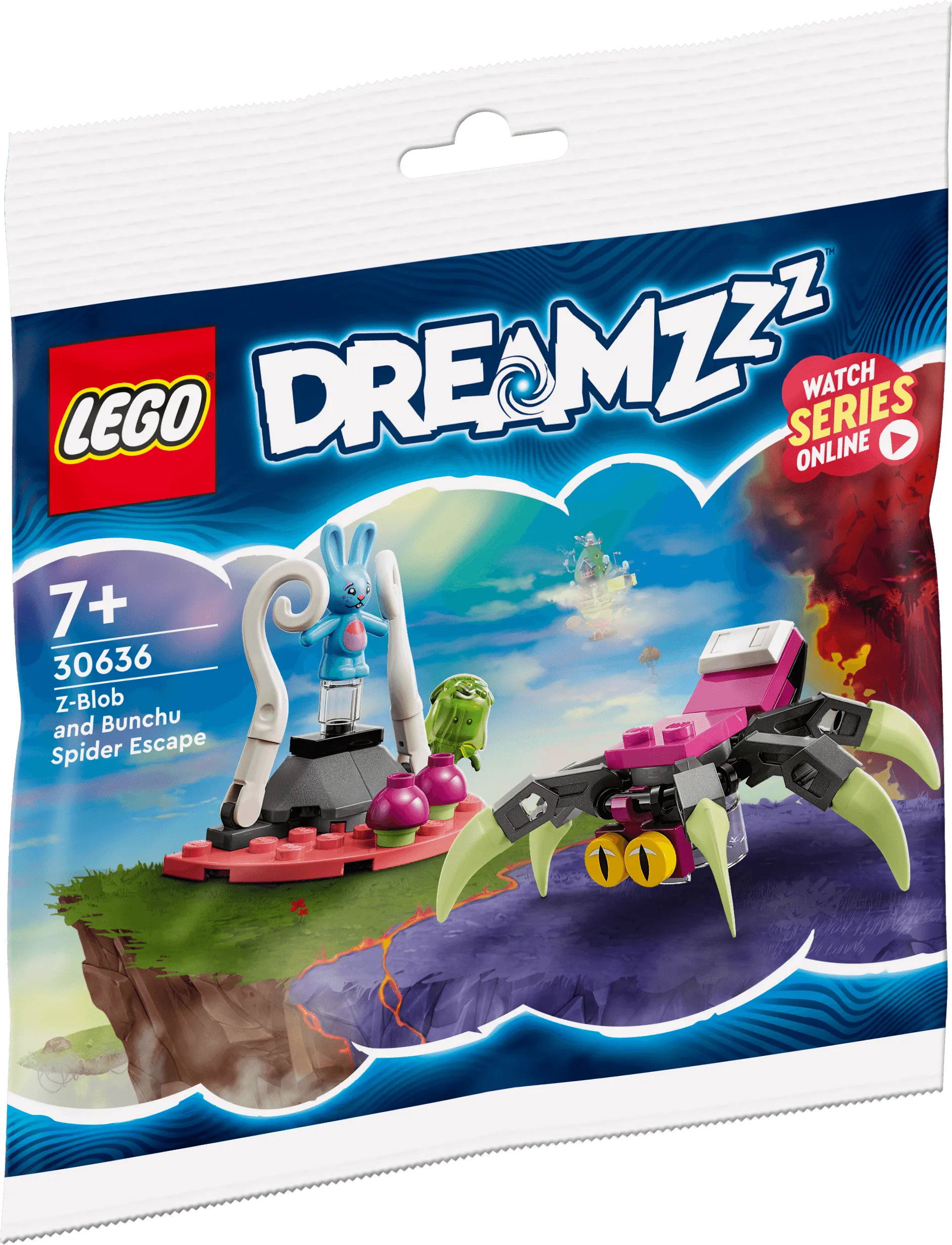 LEGO Z-Blob en Bunchu spinontsnapping 30636 Dreamzzz LEGO @ 2TTOYS | Official LEGO shop😊🥰 LEGO €. 4.99