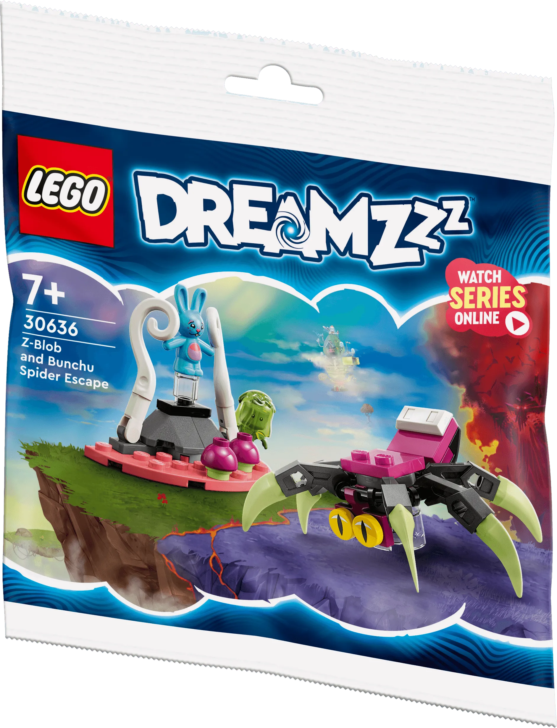 LEGO Z-Blob en Bunchu spinontsnapping 30636 Dreamzzz LEGO @ 2TTOYS | Official LEGO shop😊🥰 LEGO €. 4.99