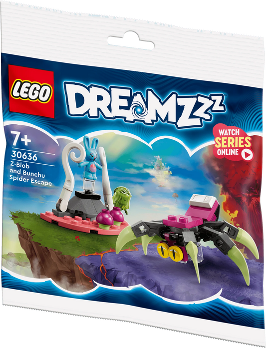 LEGO Z-Blob en Bunchu spinontsnapping 30636 Dreamzzz LEGO @ 2TTOYS | Official LEGO shop😊🥰 LEGO €. 4.99