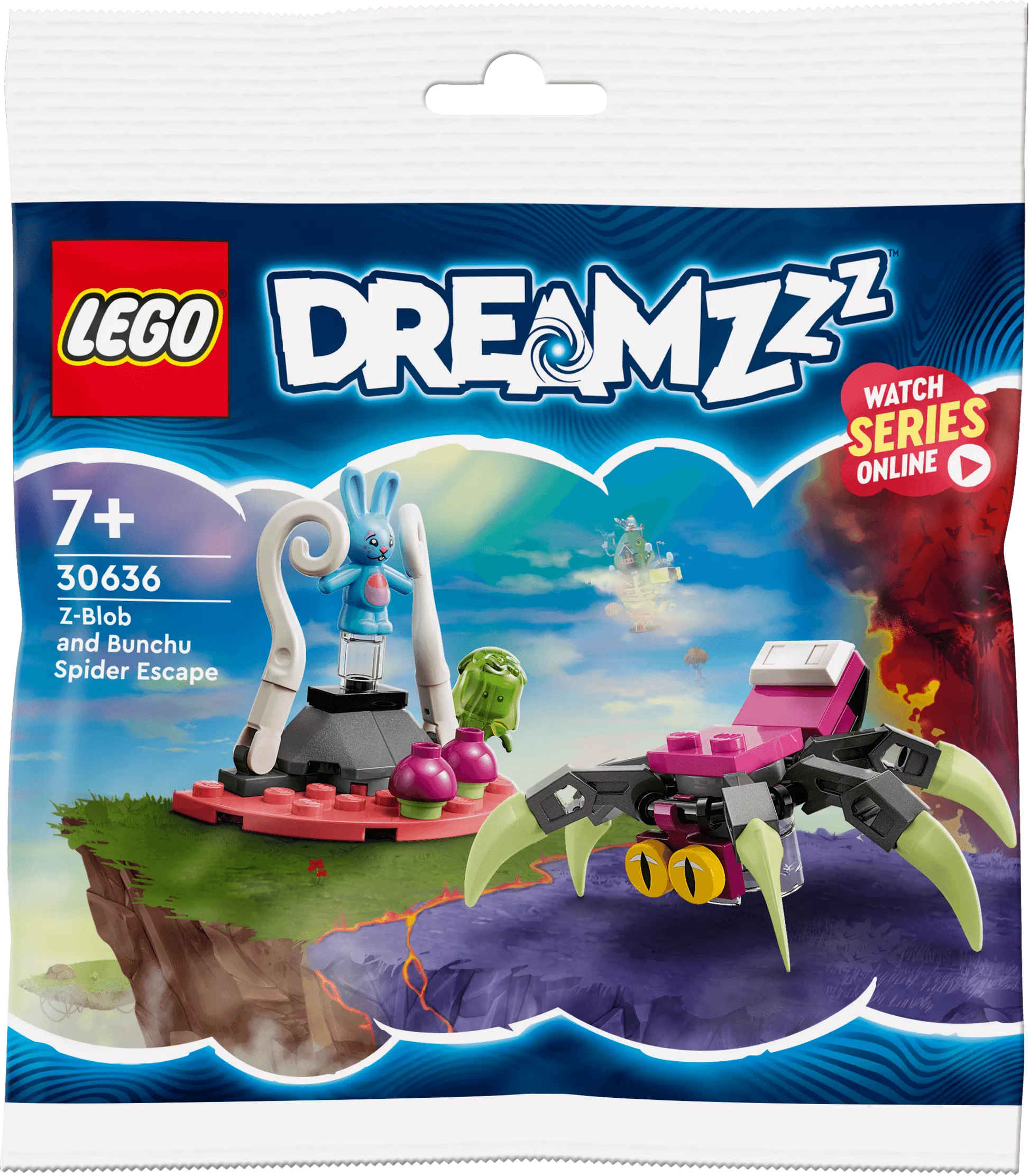 LEGO Z-Blob en Bunchu spinontsnapping 30636 Dreamzzz LEGO @ 2TTOYS | Official LEGO shop😊🥰 LEGO €. 4.99