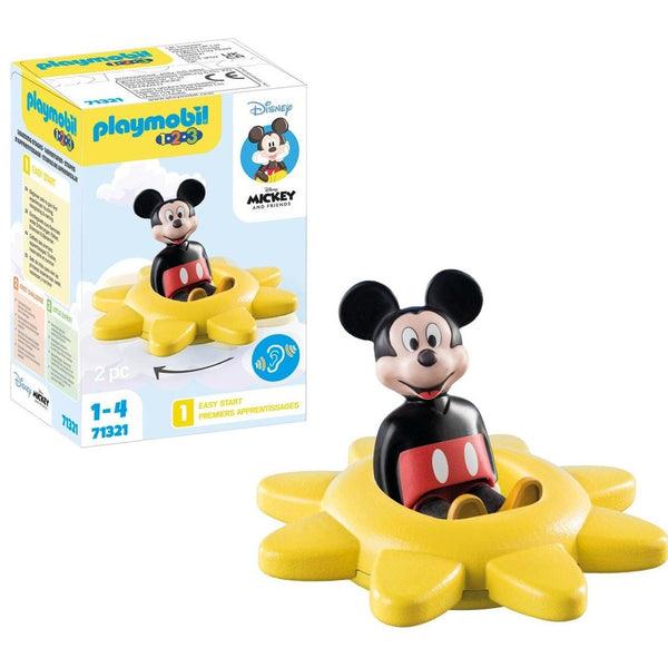 PLAYMOBIL 1.2.3 & Disney: Mickey's draaiende zon met rammelaarfunctie 71321 Disney @ 2TTOYS PLAYMOBIL €. 5.99