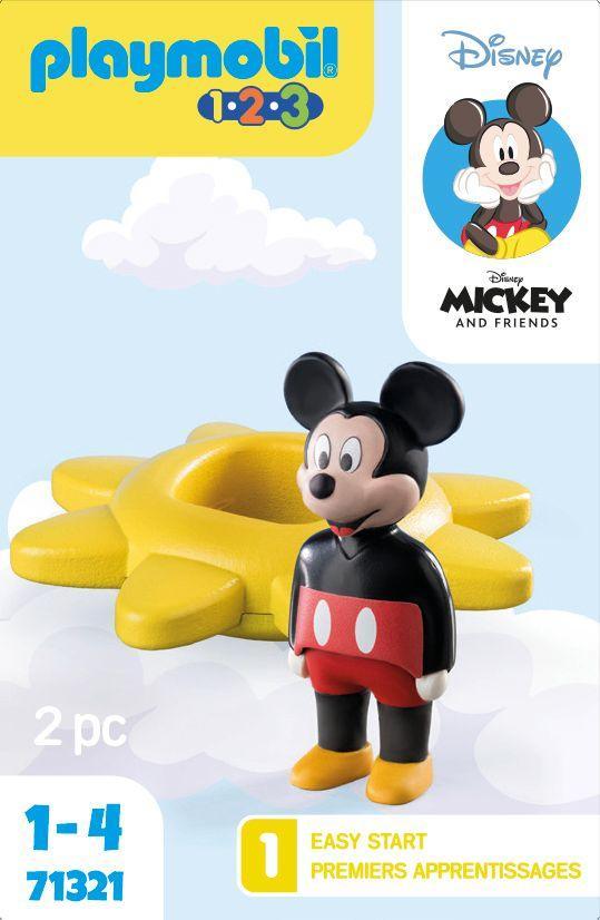 PLAYMOBIL 1.2.3 & Disney: Mickey's draaiende zon met rammelaarfunctie 71321 Disney @ 2TTOYS PLAYMOBIL €. 5.99