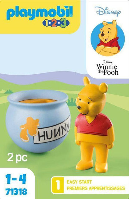 PLAYMOBIL 1.2.3 & Disney: Winnie's staande honingpot 71318 Disney @ 2TTOYS PLAYMOBIL €. 5.99