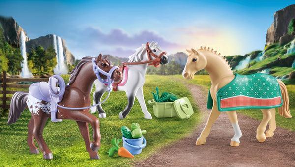 PLAYMOBIL 3 paarden met accessoires 71356 Horses of Waterfall PLAYMOBIL HORSES OF WATERFALL @ 2TTOYS PLAYMOBIL €. 11.99