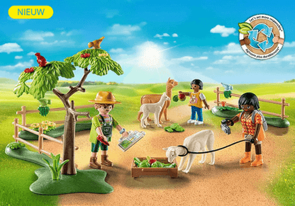 PLAYMOBIL Alpaca wandeling 71251 Country PLAYMOBIL COUNTRY @ 2TTOYS | Official LEGO shop😊🥰 PLAYMOBIL €. 16.99