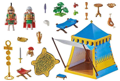 Playmobil Asterix Leiderstent met generaals 71015 Asterix PLAYMOBIL ASTERIX @ 2TTOYS PLAYMOBIL €. 30.99