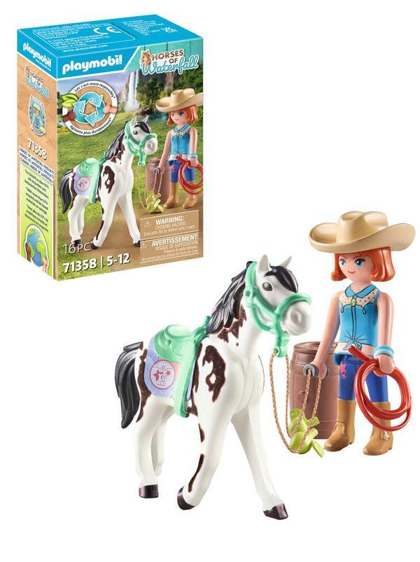 PLAYMOBIL Ellie en Sawdust speelset 71358 Horses of Waterfall PLAYMOBIL HORSES OF WATERFALL @ 2TTOYS | Official LEGO shop😊🥰 PLAYMOBIL €. 6.99