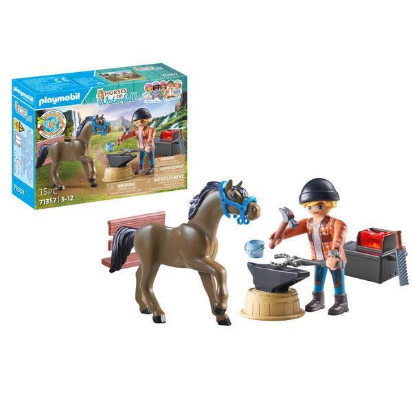 PLAYMOBIL Hoefsmid: Ben & Achilles 71357 Horses of Waterfall PLAYMOBIL HORSES OF WATERFALL @ 2TTOYS PLAYMOBIL €. 8.99