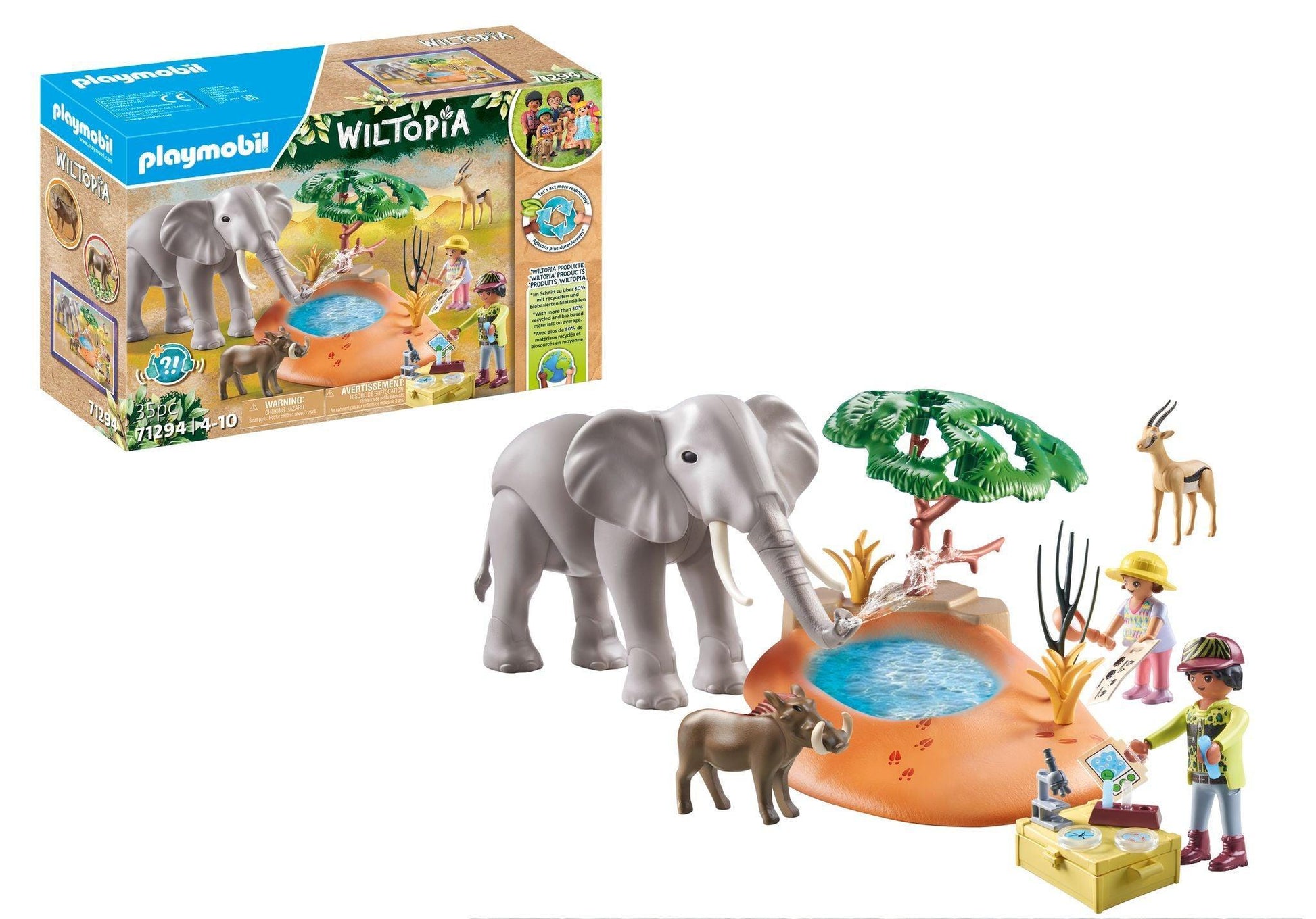 PLAYMOBIL Jungle dieren verzorging 71294 Wiltopia PLAYMOBIL WILTOPIA @ 2TTOYS | Official LEGO shop😊🥰 PLAYMOBIL €. 31.49