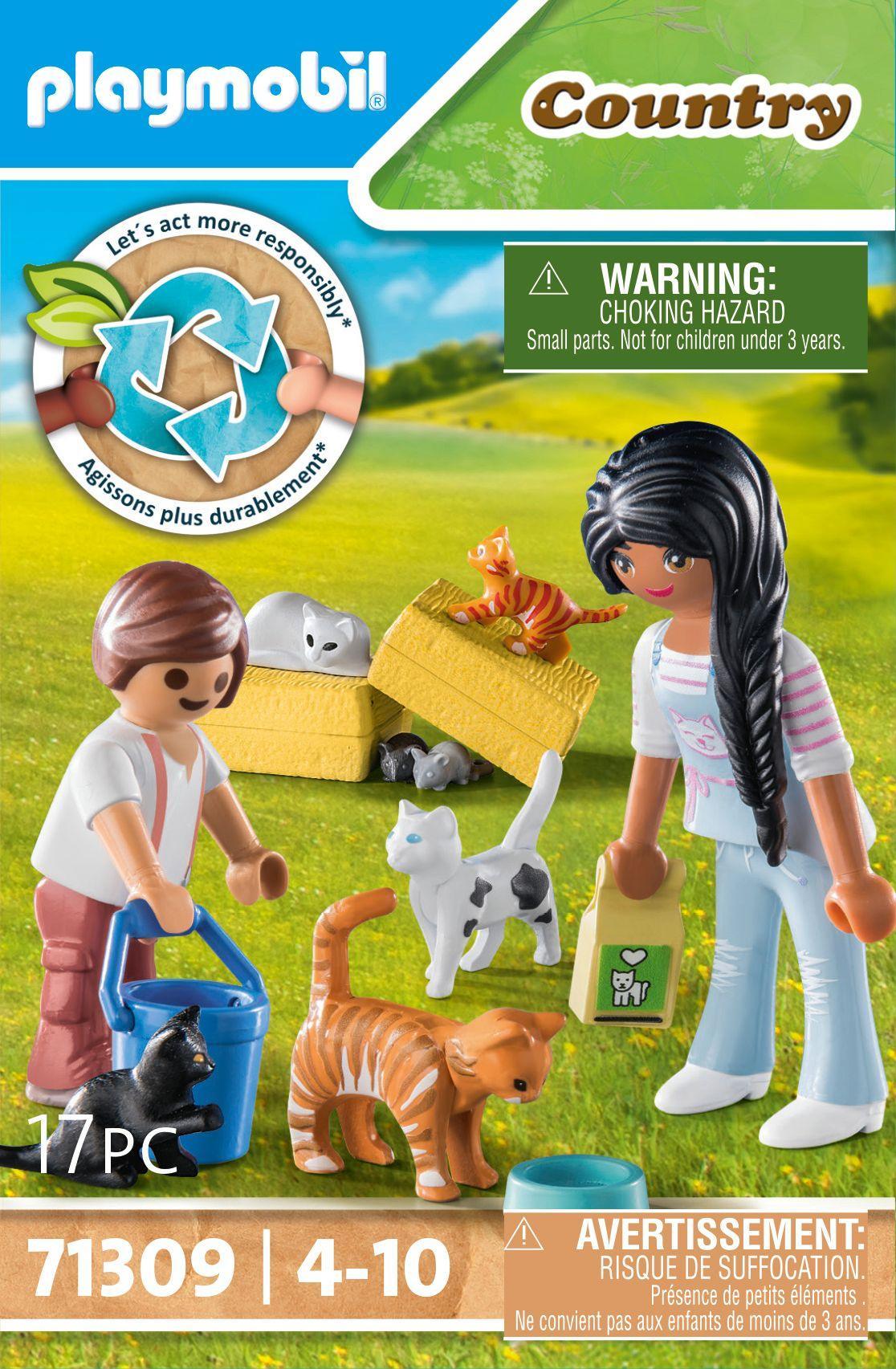 PLAYMOBIL Kattenfamilie 71309 Country PLAYMOBIL CITY LIFE @ 2TTOYS PLAYMOBIL €. 4.99