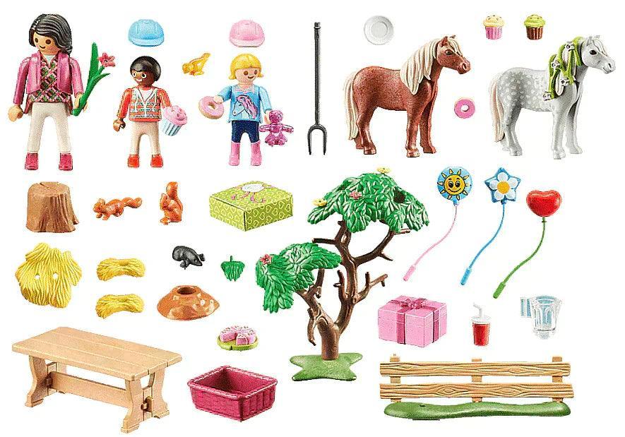 Playmobil Kinderverjaardagsfeestje op de ponyboerderij 70997 Country Manege PLAYMOBIL @ 2TTOYS PLAYMOBIL €. 11.99