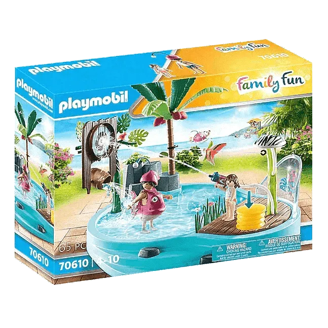 PLAYMOBIL Leuk zwembad met watersplash 70610 Family Fun PLAYMOBIL @ 2TTOYS | Official LEGO shop😊🥰 PLAYMOBIL €. 31.99