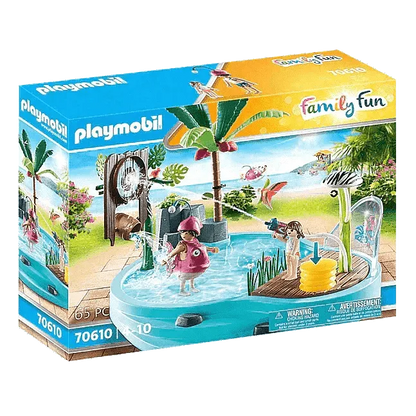 PLAYMOBIL Leuk zwembad met watersplash 70610 Family Fun PLAYMOBIL @ 2TTOYS | Official LEGO shop😊🥰 PLAYMOBIL €. 31.99