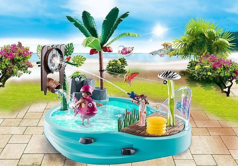 PLAYMOBIL Leuk zwembad met watersplash 70610 Family Fun PLAYMOBIL @ 2TTOYS | Official LEGO shop😊🥰 PLAYMOBIL €. 31.99