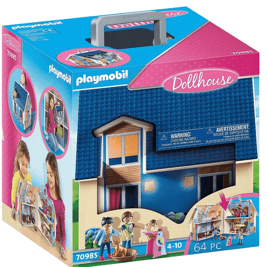 Playmobil Mijn meeneempoppenhuis 70985 Poppenhuis PLAYMOBIL POPPENHUIS @ 2TTOYS | Official LEGO shop😊🥰 PLAYMOBIL €. 39.99