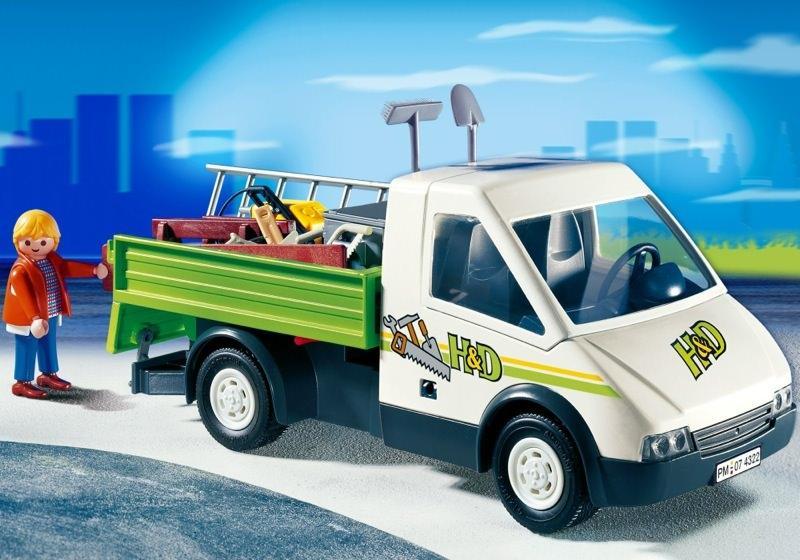 Playmobil Onderhoudswagen met klusjesman 4322 Playmobil PLAYMOBIL CITY LIFE @ 2TTOYS PLAYMOBIL €. 41.99