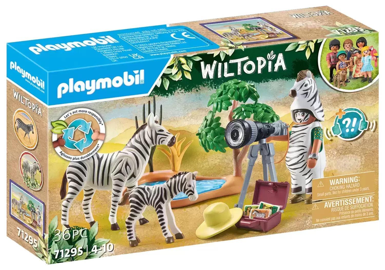 Playmobil Onderweg met de dierenfotograaf 71295 Wiltopia PLAYMOBIL WILTOPIA @ 2TTOYS PLAYMOBIL €. 11.99