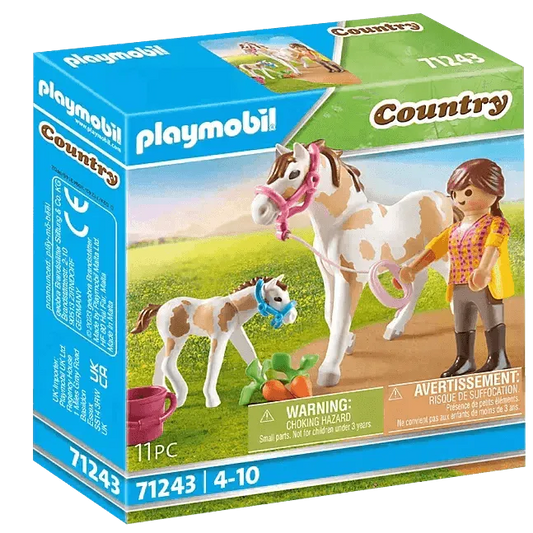 Playmobil Paard met veulen 71243 Country Manege PLAYMOBIL COUNTRY @ 2TTOYS | Official LEGO shop😊🥰 PLAYMOBIL €. 8.99