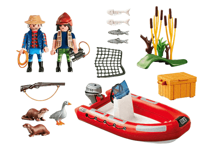 Playmobil Rubberboot met stropers 5559 Wildlife PLAYMOBIL @ 2TTOYS | Official LEGO shop😊🥰 PLAYMOBIL €. 18.99