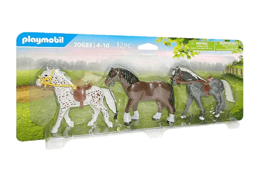 PLAYMOBIL Set met 3 paarden 70683 Country PLAYMOBIL @ 2TTOYS | Official LEGO shop😊🥰 PLAYMOBIL €. 9.99