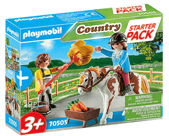 PLAYMOBIL Starter Pack Paardrij Starterspack 70505 Country PLAYMOBIL @ 2TTOYS | Official LEGO shop😊🥰 PLAYMOBIL €. 8.99