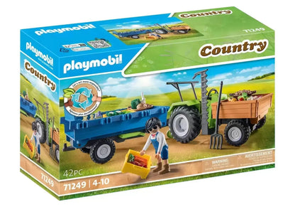 PLAYMOBIL Trekker met aanhanger 71249 Country PLAYMOBIL COUNTRY @ 2TTOYS | Official LEGO shop😊🥰 PLAYMOBIL €. 30.99