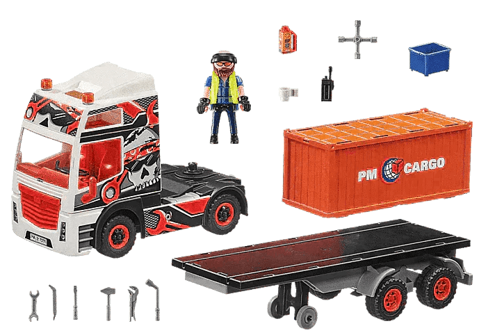 PLAYMOBIL Truck met aanhanger 70771 City Action PLAYMOBIL @ 2TTOYS PLAYMOBIL €. 45.99