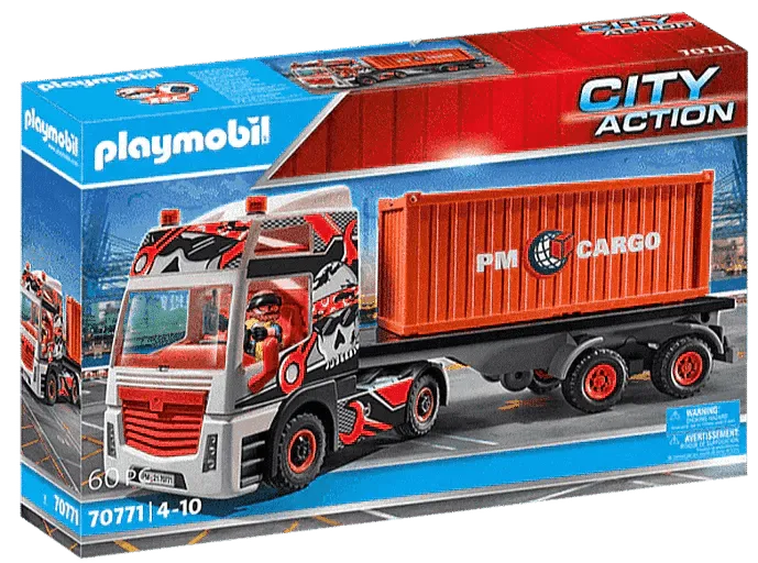 PLAYMOBIL Truck met aanhanger 70771 City Action PLAYMOBIL @ 2TTOYS | Official LEGO shop😊🥰 PLAYMOBIL €. 64.49