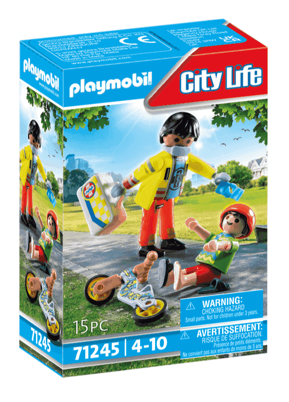 PLAYMOBIL Verpleegkundige met patiënt 71245 City Life PLAYMOBIL CITY LIFE @ 2TTOYS | Official LEGO shop😊🥰 PLAYMOBIL €. 6.99