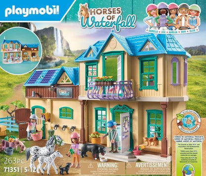 PLAYMOBIL Waterfall Ranch 71351 Horses of Waterfall PLAYMOBIL HORSES OF WATERFALL @ 2TTOYS PLAYMOBIL €. 83.99