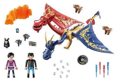 PLAYMOBIL Wu & Wei met Jun 71080 Dragons: The Nine Realms PLAYMOBIL DRAGONS @ 2TTOYS PLAYMOBIL €. 41.99